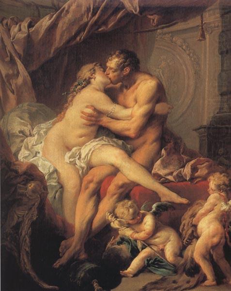 Francois Boucher Hercules and Omphale oil painting picture